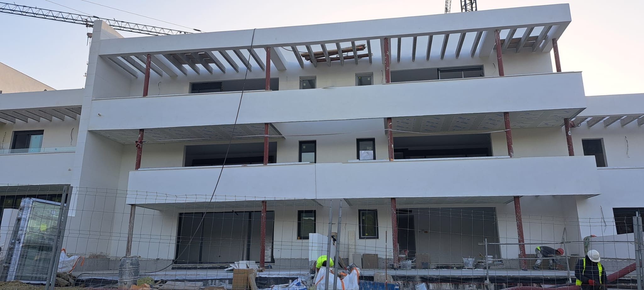 Trabajo de acabado en Casares